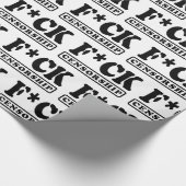 F*CK CENSUUR CADEAUPAPIER (Hoek)