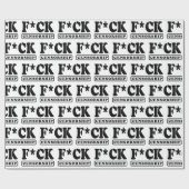 F*CK CENSUUR CADEAUPAPIER (Vlak)