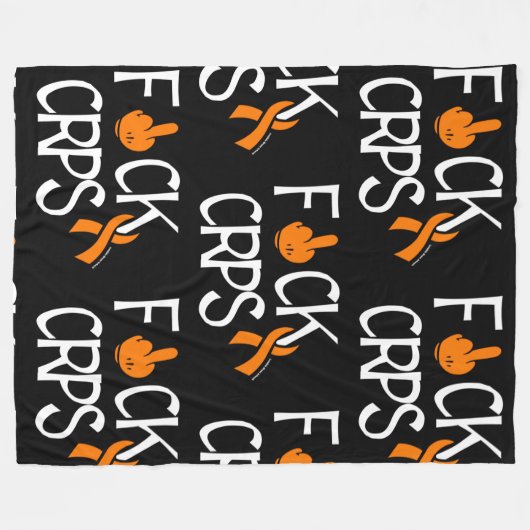 F#CK CRPS FLEECE DEKEN (Voorkant (Horizontaal))