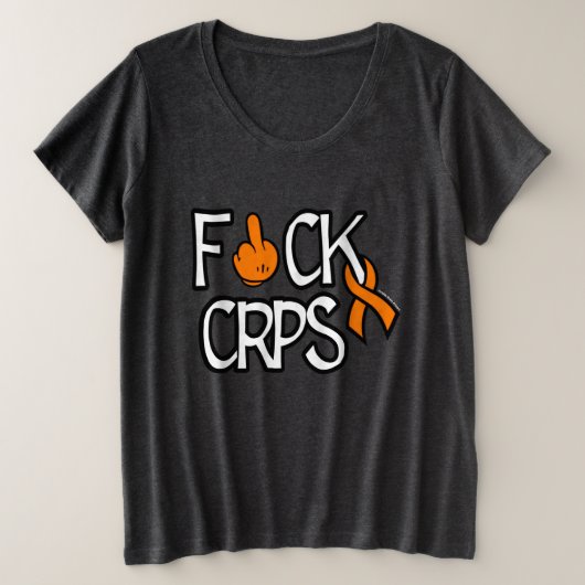 F#CK CRPS GROTE MAAT T-SHIRT (Design voorkant)
