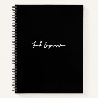 F*ck Depression Journal – Script Edition | CTFOD Notitieboek