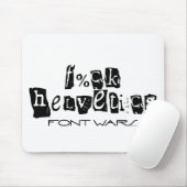 F%ck Helvetica Muismat (Met muis)