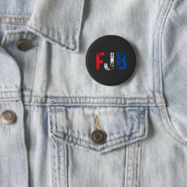 F*ck Joe Biden! FJB-Button Ronde Button 5,7 Cm