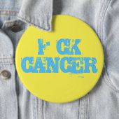 F*ck Kanker Badge Ronde Button 6,0 Cm (In situ)