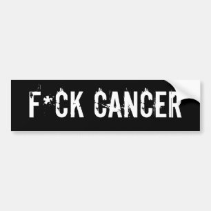 F*ck-kanker Bumpersticker