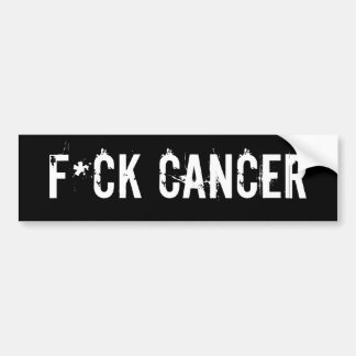 F*ck-kanker Bumpersticker