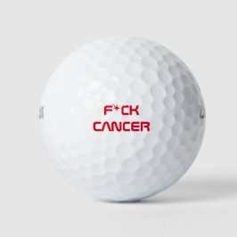 F*ck Kanker Golf Ball - NASA stijl Golfballen