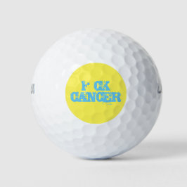F*ck Kanker Golfbal - Distressed Design Golfballen
