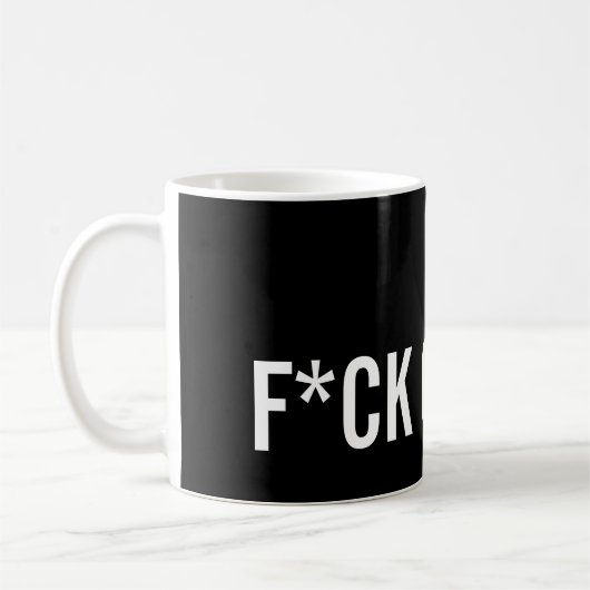 F*ck-kanker Koffiemok (Links)