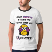 F#CK OFF... Schildziekte T-shirt (Voorkant)