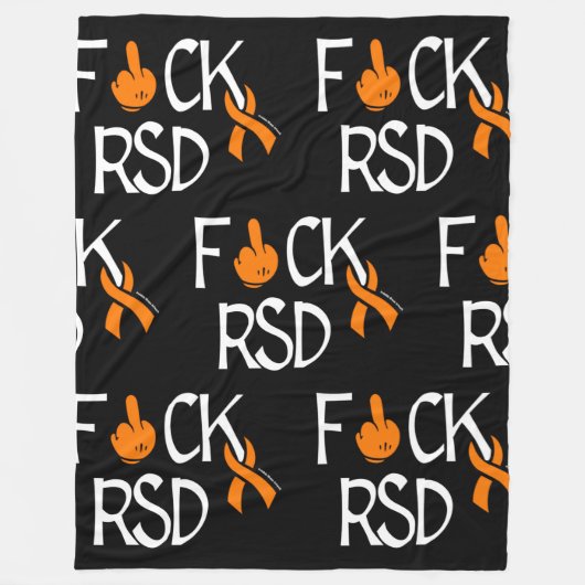 F#CK RSD FLEECE DEKEN (Voorkant)