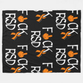 F#CK RSD FLEECE DEKEN (Voorkant (Horizontaal))