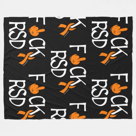 F#CK RSD FLEECE DEKEN (Voorkant (Horizontaal))
