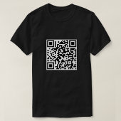 F*ck U QR Code Shirt Grappig Gezegde Shirt Sarcast