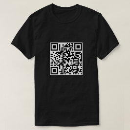 F*ck U QR Code Shirt Grappig Gezegde Shirt Sarcast