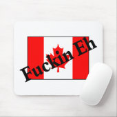 F*ckin Eh (Canadese vlag) Muismat (Met muis)
