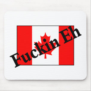 F*ckin Eh (Canadese vlag) Muismat