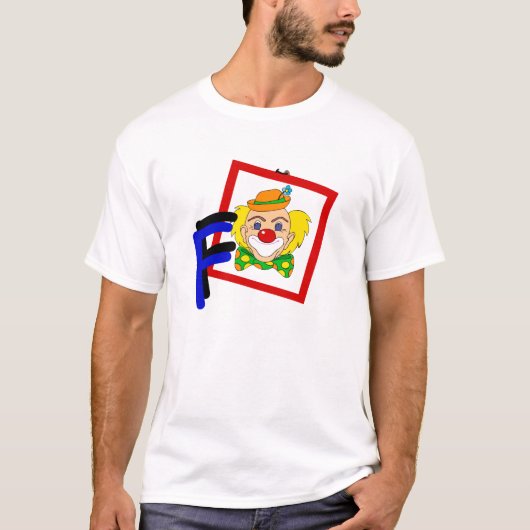F Clown T-shirt (Voorkant)
