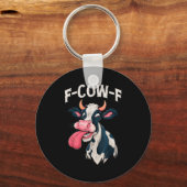 F-cow-f Funny Meme Fcowf Cow Men Women  Sleutelhanger (Voorkant)