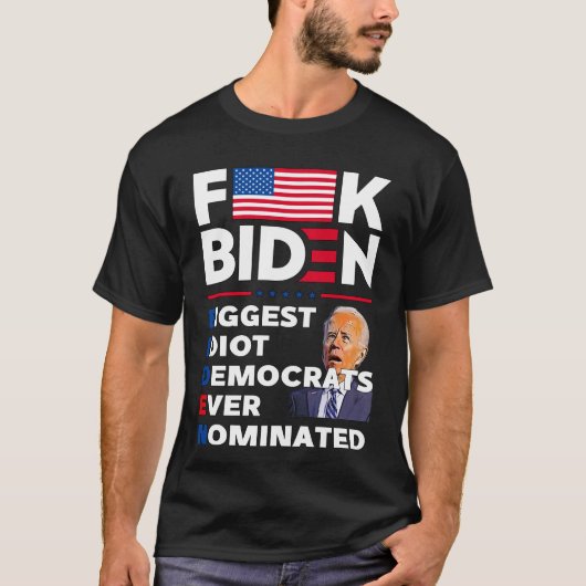 F. De grootste vrouwelijke democraten ooit voorged T-shirt (Voorkant)