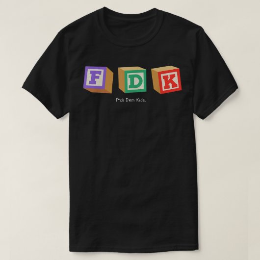 F Deze Kinder T-Shirt (Design voorkant)