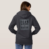F.E.A.R HOODIE (Achterkant volledig)