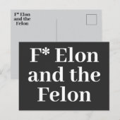 F* Elon Briefkaart (Voorkant / Achterkant)