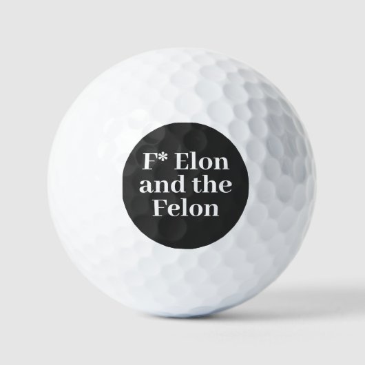 F* Elon golfbal Golfballen (Voorkant)