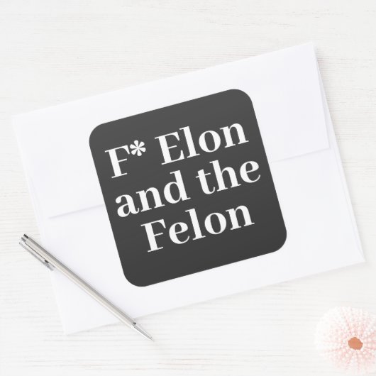 F* Elon Sticker (Envelop)