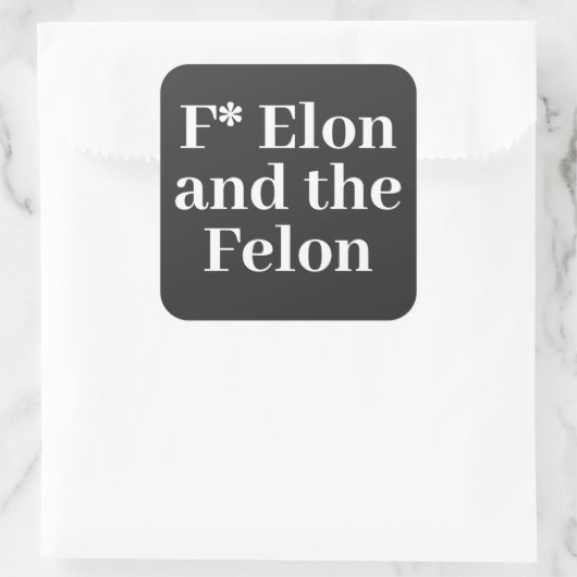 F* Elon Sticker (Tas)