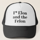 F* Elon Trucker Hat Trucker Pet (Voorkant)