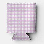 F en L Pink Gingham Blikjeskoeler (Voorkant)