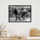 F. Farnum Teaching an Actress the Charleston 1925 Poster (Keuken)