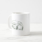 F FocusRS 2009 Koffiemok (Voorkant links)