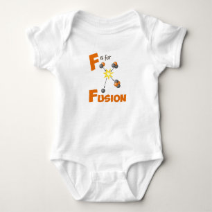 F = Fusion Cute Physics & Science Design Romper