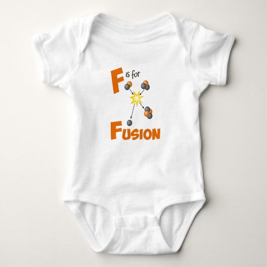 F = Fusion Cute Physics & Science Design Romper (Voorkant)