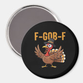 F-GOB-F Klassieke Vintage Stijl Magneet (Voorkant / Achterkant)