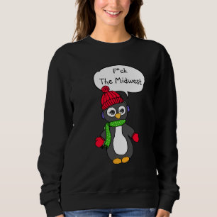 F het Midwest Funny Penguin Weer Shirt