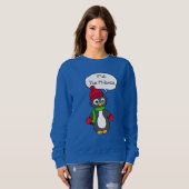 F het Midwest Funny Penguin Weer Shirt (Voorkant volledig)
