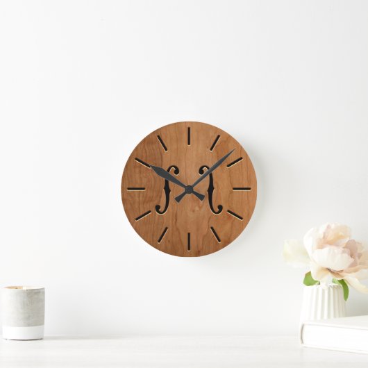 f-Holes Clock-wgII Ronde Klok (Huis)