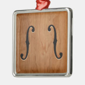 F-Holes — wg Metalen Ornament (Links)