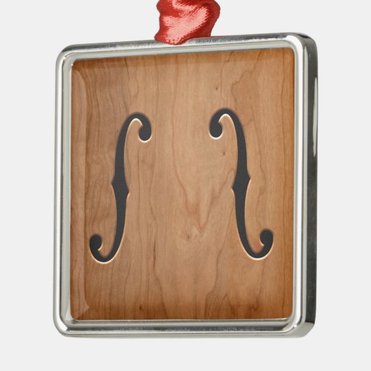 F-Holes — wg Metalen Ornament (Links)