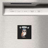 F-hoo-f Funny Bird Meme Graphic  Magneet (Insitu (Vaatwasser))