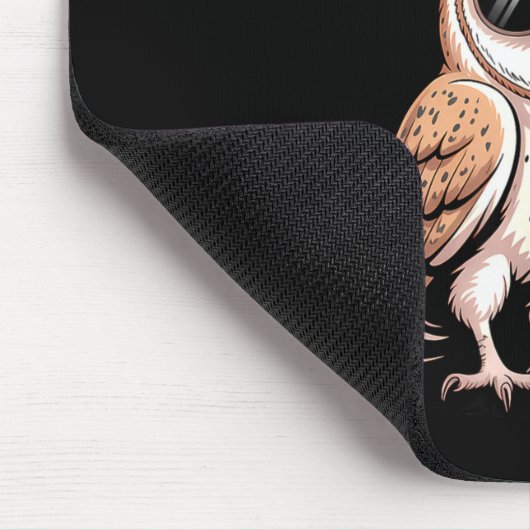 F-hoo-f Funny Bird Meme Graphic  Muismat (Hoek)