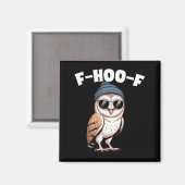 F-hoo-f Grappige Vogel Meme Grafisch  Magneet (Voorkant / Achterkant)