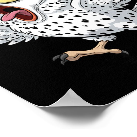 F-hoo-f Owl Meme – Funny Screaming Owl Bird Meme G Poster (Hoek)