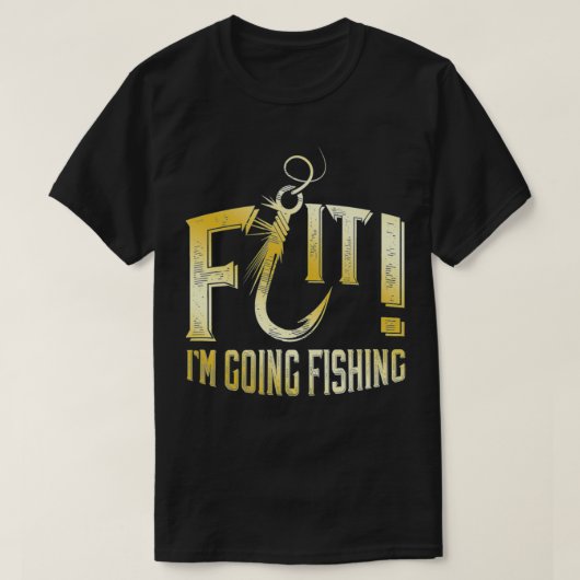 F Hook, ik ga woordspel Gevist T-shirt (Design voorkant)