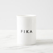 F I K A Bone China Mok (Voorkant)