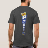 F.I.O. “Crown” Dark  T-shirt (Achterkant)