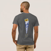 F.I.O. “Crown” Dark V  T-shirt (Achterkant volledig)